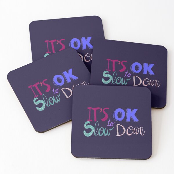 Item preview, It’s ok to slow down lettering  designed and sold by Shus-arts.