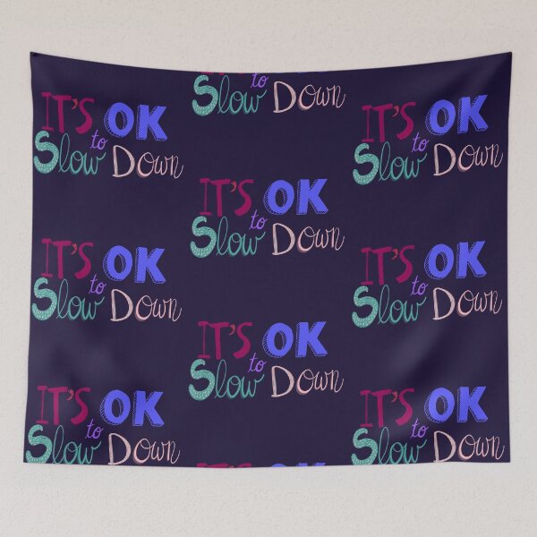 Item preview, It’s ok to slow down lettering  designed and sold by Shus-arts.
