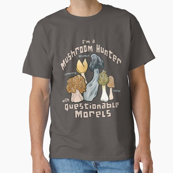 Chef And Mushroom Farm With Questionable Morels T Shirt Tee Chef And Mushroom Farm With Questionable Morels T Shirt Tee