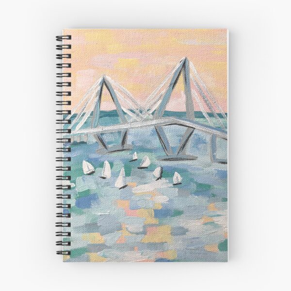 Item preview, Ravenel Bridge Charleston SC Abstract designed and sold by BissyCollective.