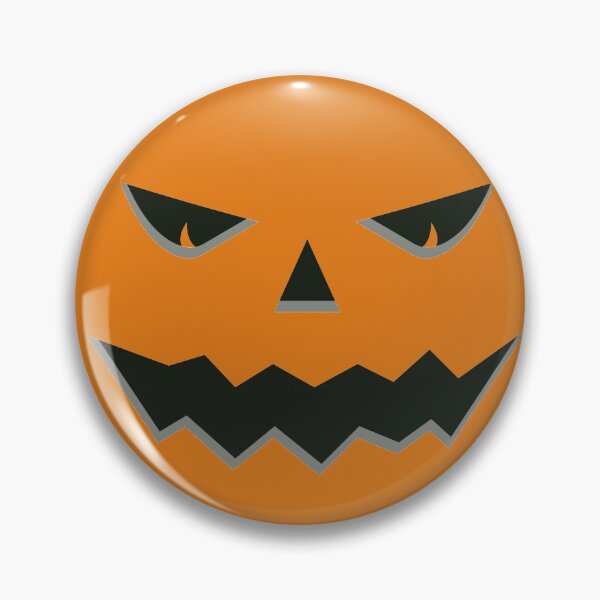 Item preview, Halloween pumpkin face designed and sold by joanaoberg.