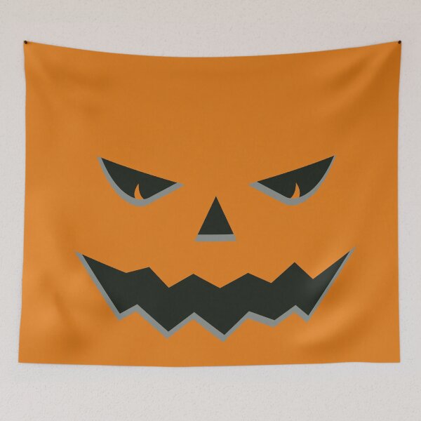 Item preview, Halloween pumpkin face designed and sold by joanaoberg.