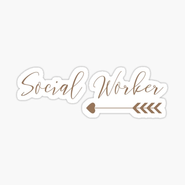 Social Worker Sticker