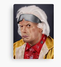 Emmett Brown Canvas Print
