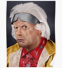 Emmett Brown Poster