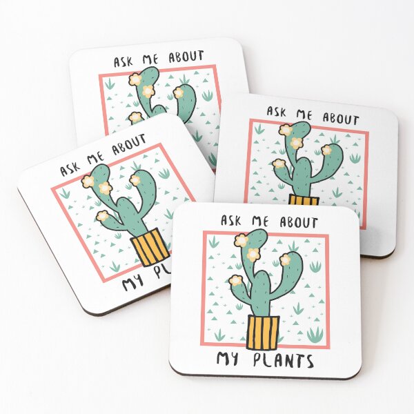 Item preview, Funny Cactus "Ask me about my cactus" Gift for cactus lover designed and sold by TamGustam.