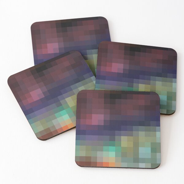 Item preview, Cool Multi Colored Pixelated  designed and sold by halmarho.