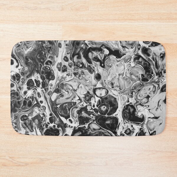 Item preview, Black White Marble Pattern designed and sold by ind3finite.