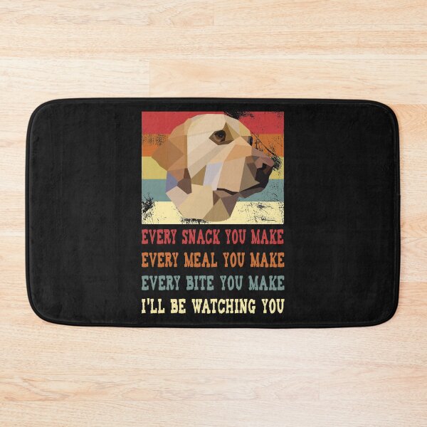Item preview, Every snack you make Yellow Labrador dog design designed and sold by CareShare Design.