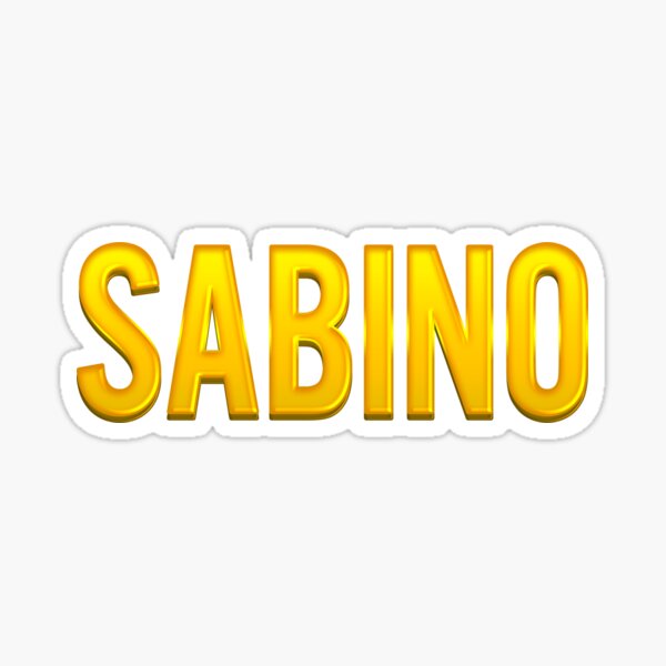 Vista previa del artículo con la obra «Sabino Name», diseñado y vendido por xesed.