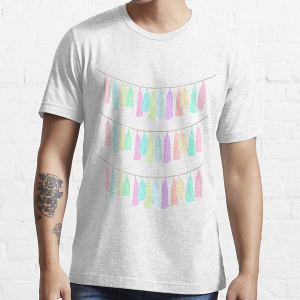 Pastel Tassel Bunting Essential T-Shirt