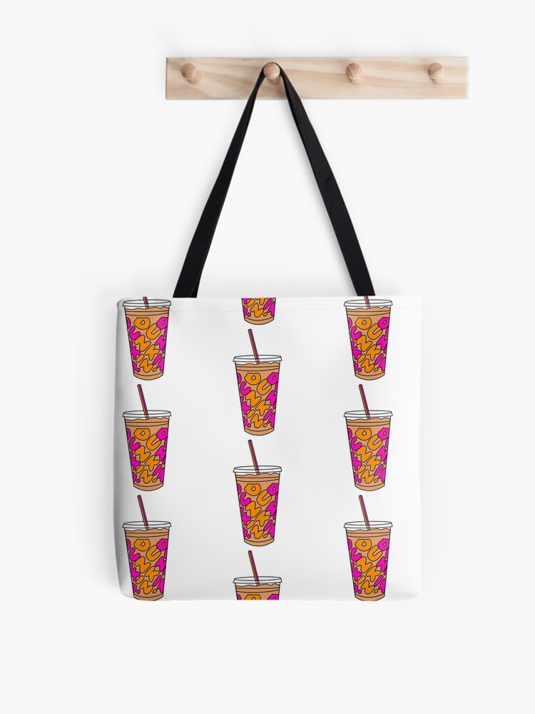 Dunkin Donuts Coffee Design Tote Bag