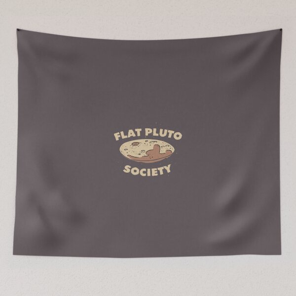 Item preview, Flat Pluto Society designed and sold by dwhanson100.