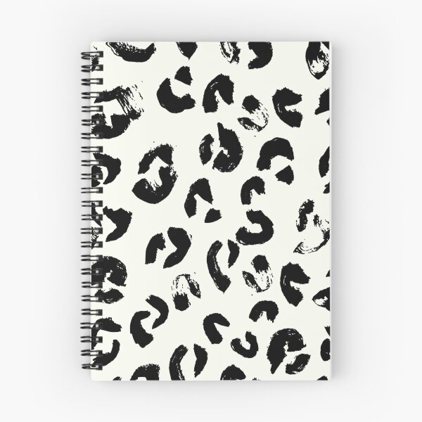 Item preview, Black and White Handmade Leopard Texture Inverted designed and sold by Carolina Diaz.