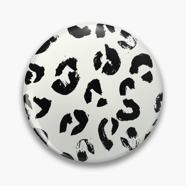 Item preview, Black and White Handmade Leopard Texture Inverted designed and sold by Carolina Diaz.