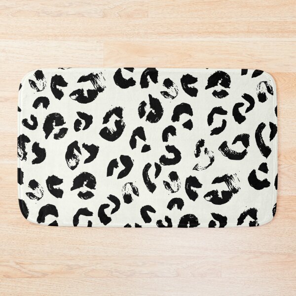 Item preview, Black and White Handmade Leopard Texture Inverted designed and sold by Carolina Diaz.