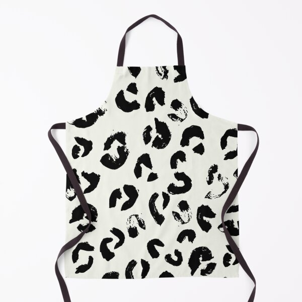 Item preview, Black and White Handmade Leopard Texture Inverted designed and sold by Carolina Diaz.