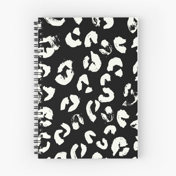 Item preview, Black and White Handmade Leopard Texture designed and sold by Carolina Diaz.
