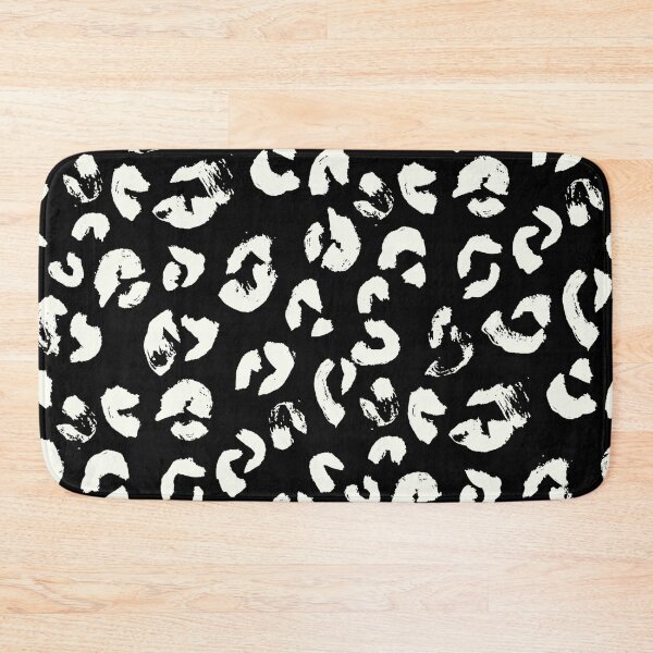 Item preview, Black and White Handmade Leopard Texture designed and sold by Carolina Diaz.