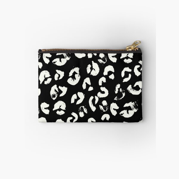 Item preview, Black and White Handmade Leopard Texture designed and sold by Carolina Diaz.