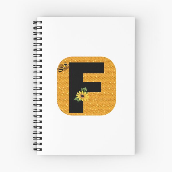 Item preview, Alphabet F Honeycomb Bee designed and sold by Fas Designs.