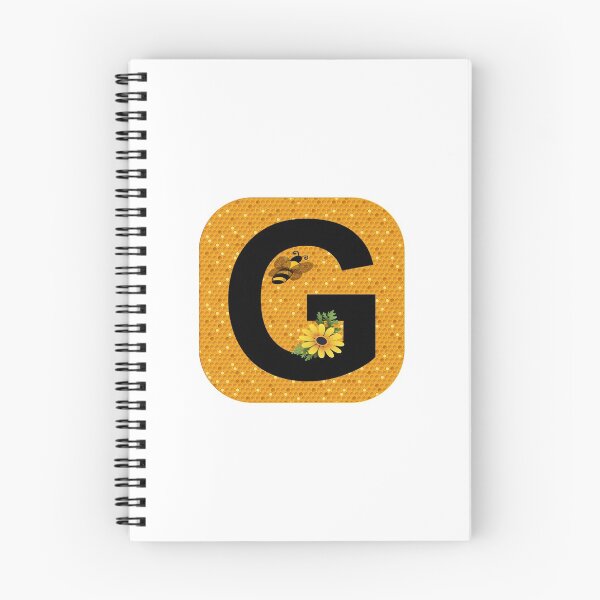 Item preview, Alphabet G Honeycomb Bee designed and sold by Fas Designs.