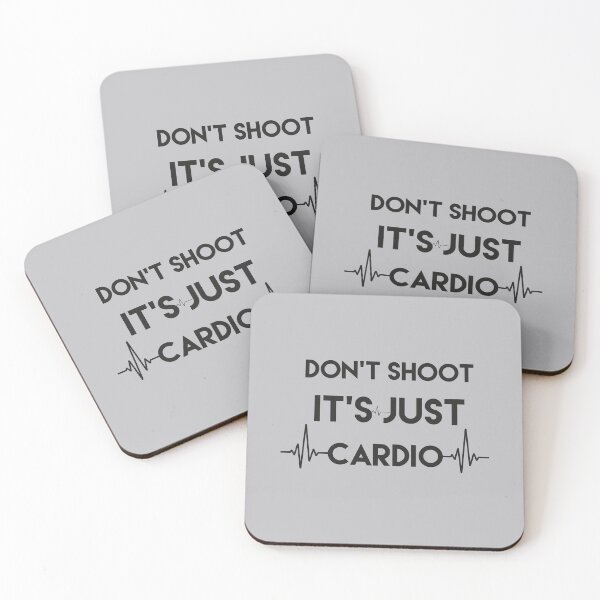 Item preview, Don't Shoot it's JUST Cardio  designed and sold by King Of Skies.