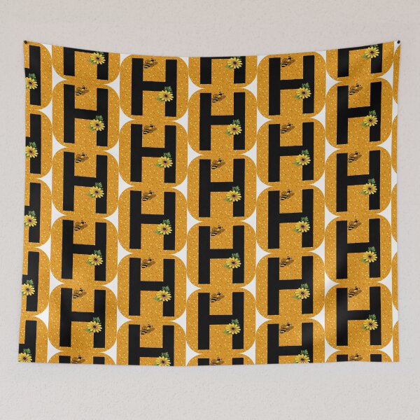 Item preview, Alphabet H Honeycomb Bee designed and sold by Fas Designs.