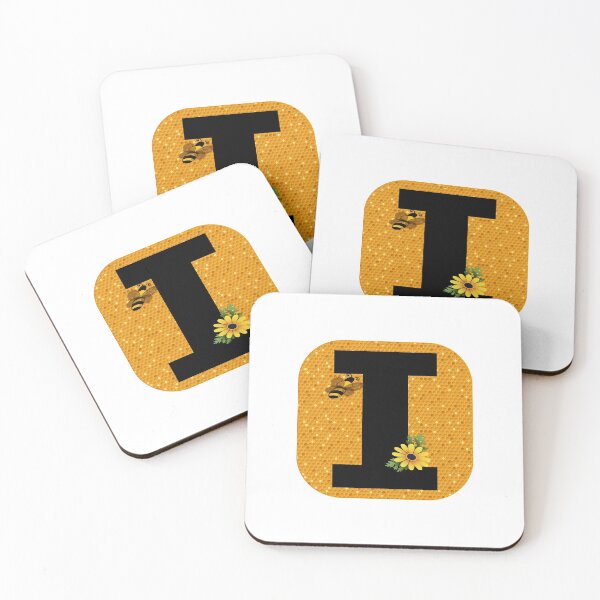 Item preview, Alphabet I Honeycomb Bee designed and sold by Fas Designs.