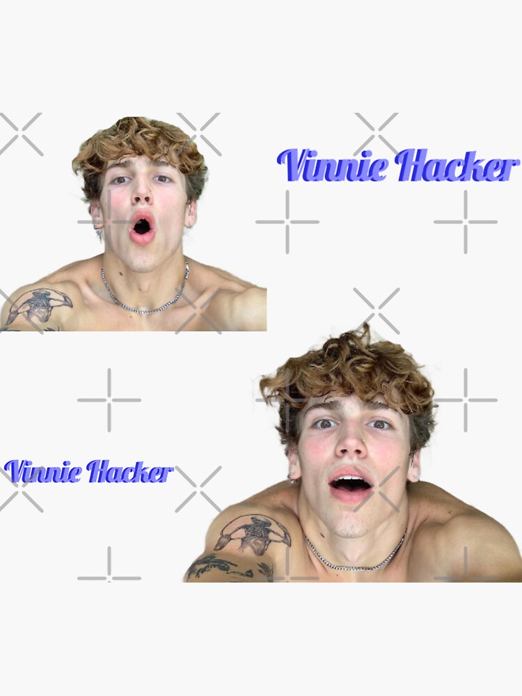"Vinnie Hacker Sticker Pack" Sticker von andreaaml Redbubble