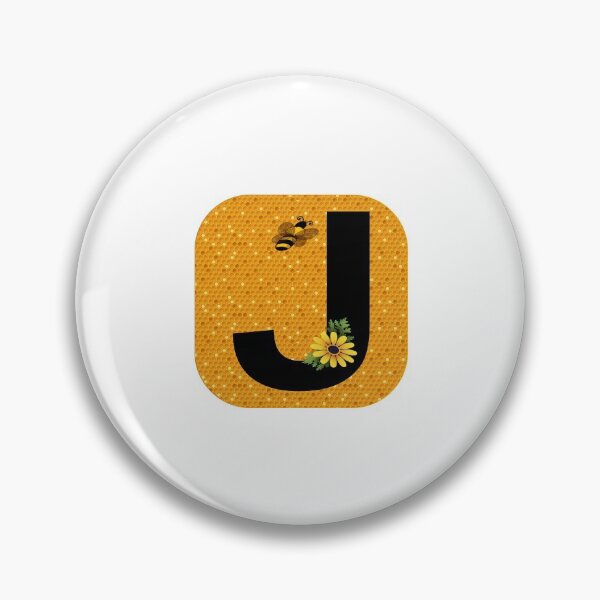 Item preview, Alphabet J Honeycomb Bee designed and sold by Fas Designs.