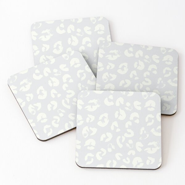 Item preview, Light Gray Handmade Leopard Texture designed and sold by Carolina Diaz.