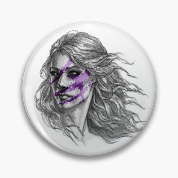 Item preview, Painted Wild Woman, Purple designed and sold by Brina Williamson.