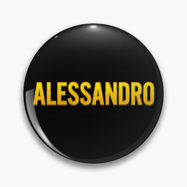 Item preview, Alessandro Name designed and sold by xesed.
