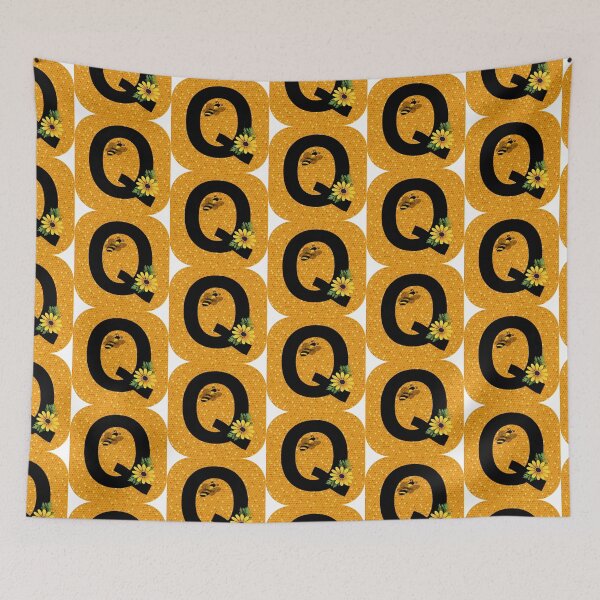 Item preview, Alphabet Q Honeycomb Bee designed and sold by Fas Designs.