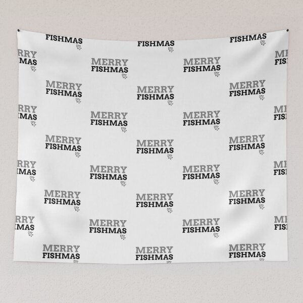 Item preview, Funny Merry Fishmas designed and sold by LadySaltwater.