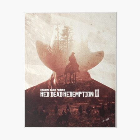 Red Dead Art Board Prints Redbubble - rd2 roblox