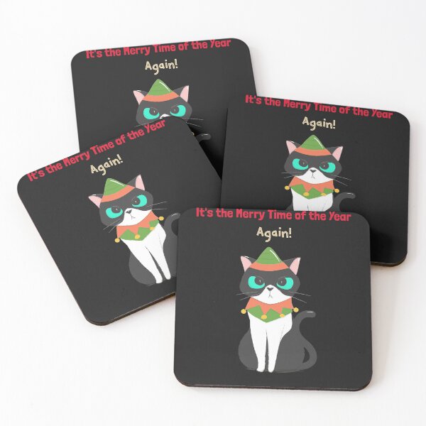 Artikelvorschau, Cranky Cat Frohe Weihnachten entworfen und verkauft von SimplyAverage.