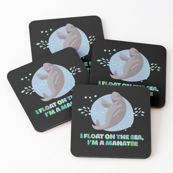 Item preview, I Float on the Sea Im a Manatee designed and sold by jcorres.