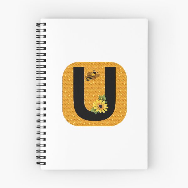 Item preview, Alphabet U Honeycomb Bee designed and sold by Fas Designs.