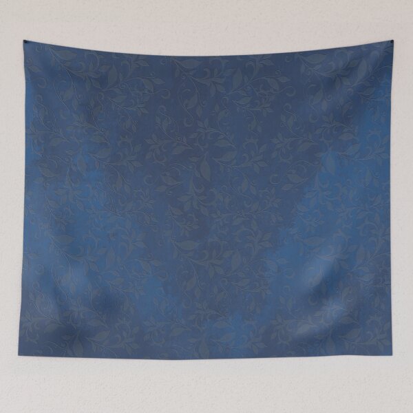 Item preview, Abstract Floral on Blue Stains Background designed and sold by Gerson Ramos.