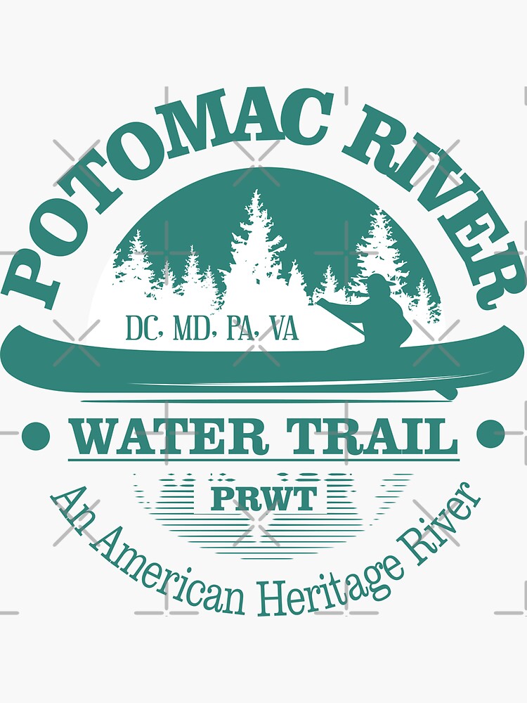 "Potomac River WT (CT)" Sticker for Sale by Redbubble