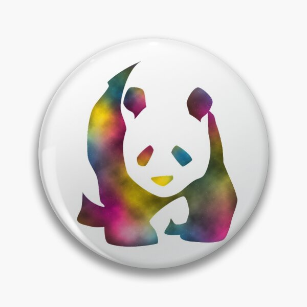 Item preview, Pansexual Pride Nebula Panda designed and sold by spaceacedesigns.