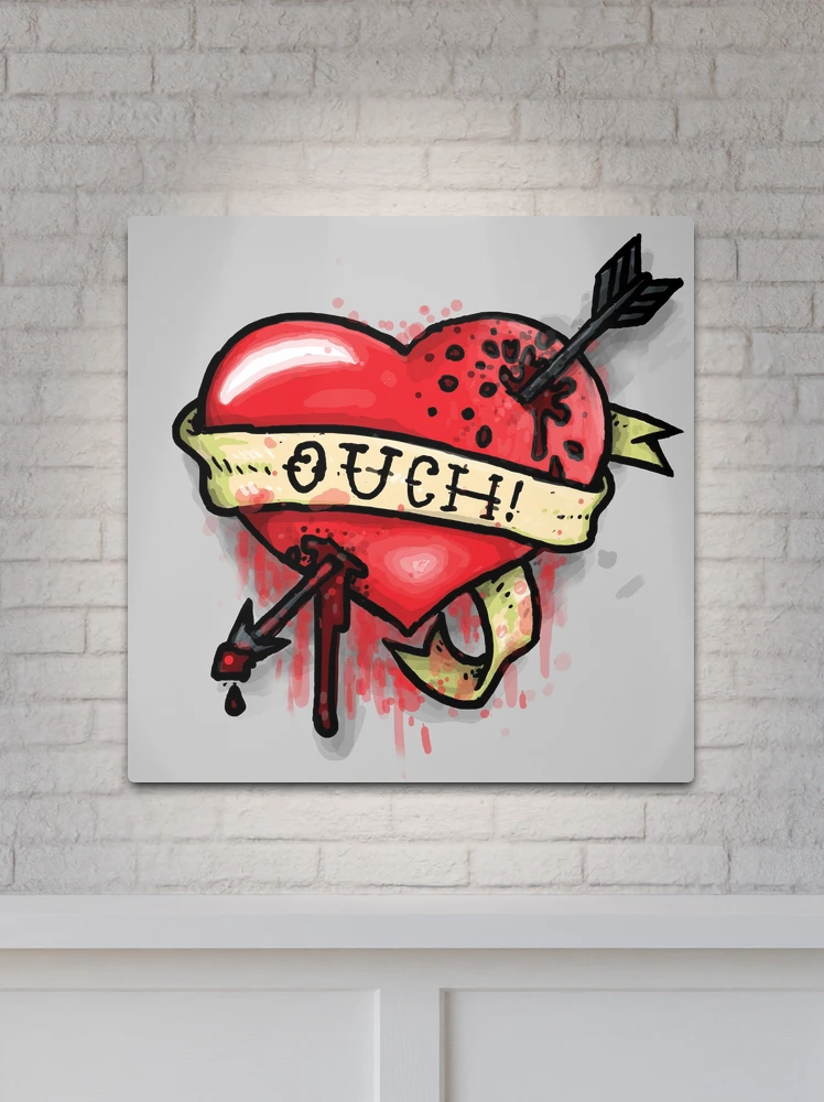 Love Hurts Metal Print for Sale by Jonah Block