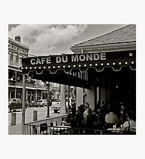 Cafe Du Monde Photographic Print