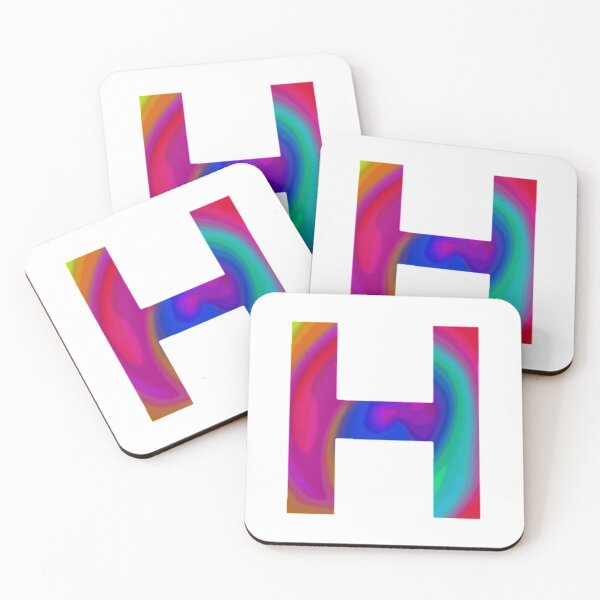 Item preview, Psychedelic Letter H designed and sold by crgart.