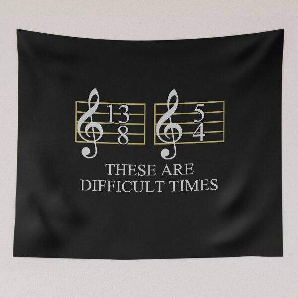 Item preview, These Are Difficult Time  designed and sold by GlendaMason.