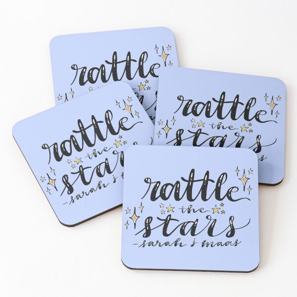 Item preview, Rattle the Stars Quote by Sarah J Maas designed and sold by lunaleicrafts.