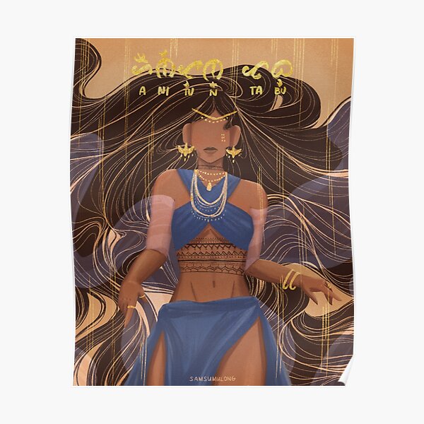 Anitun Tabu | Goddess of Wind and Rain Poster