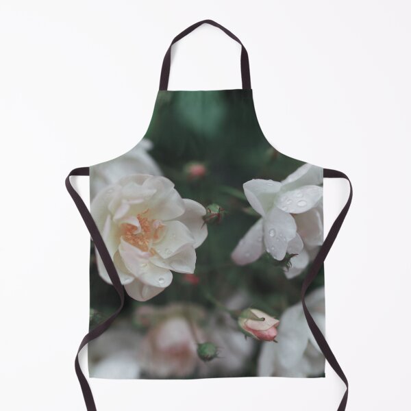 Item preview, White Roses and Raindrops designed and sold by LaPetiteStudio.